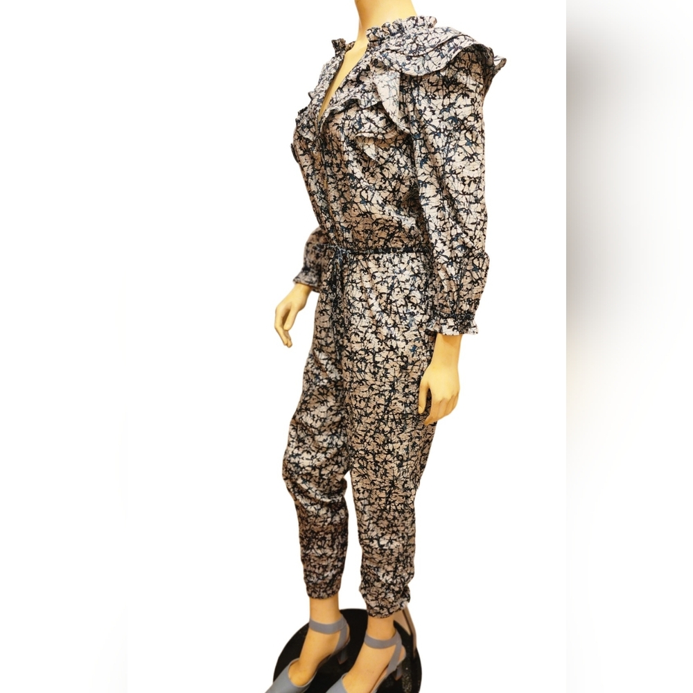 Veronica Beard Tanay Jumpsuit Size 4 - Picture 7 of 11